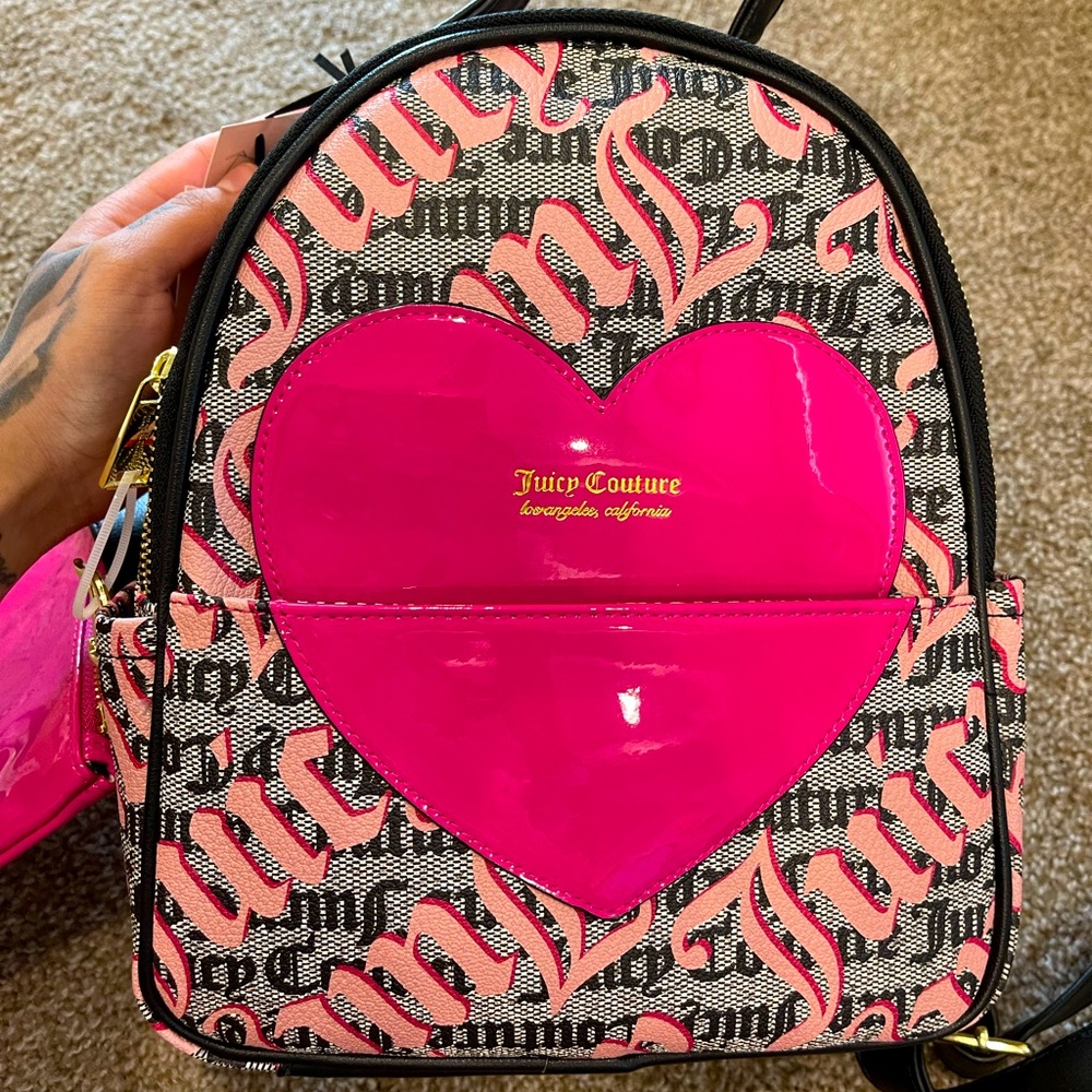 Juicy couture backpack with Wallet